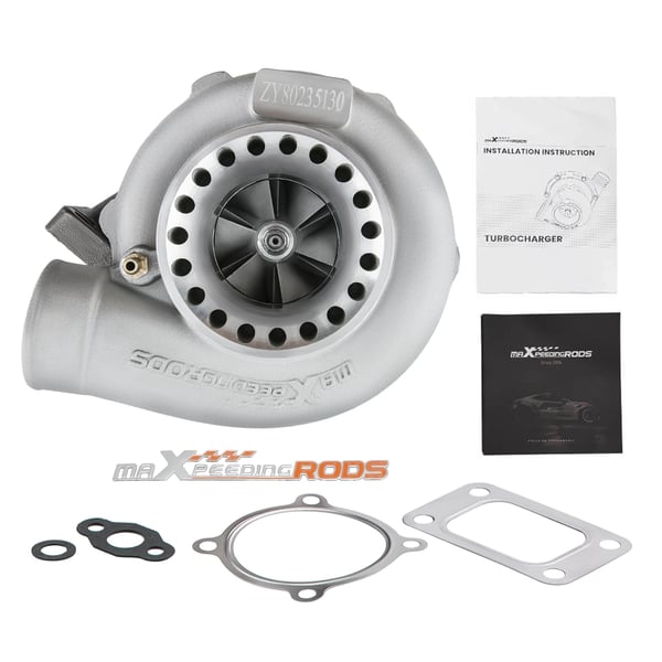 Turbocharger, Turbine A/R 0.63, Kompressor A/R 0.7, Vare længde 26 cm, Vare bredde 24 cm, Vare højde 23 cm