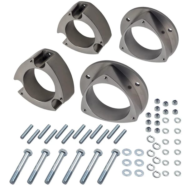 Suspensionløftkit, 3" foran & 3" bag, kompatibel med Subaru Impreza 2002-2007 & Forester 1998-2008, nem bolt-on installation
