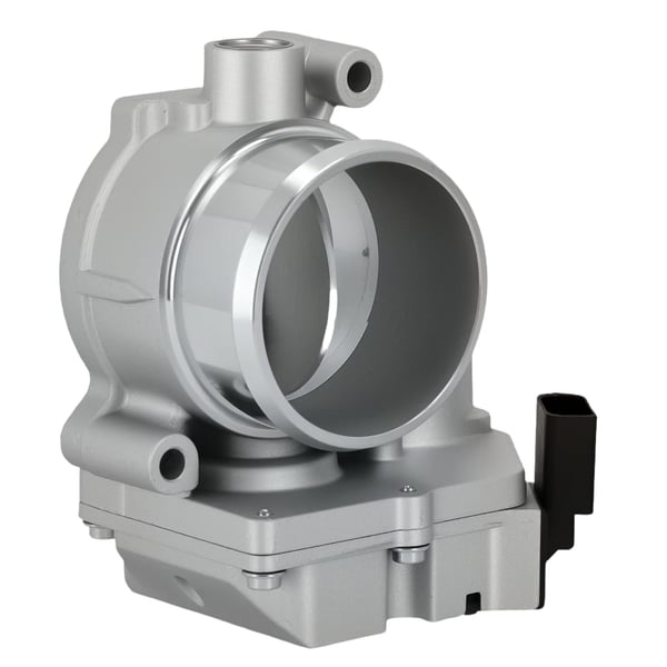 Throttle Body Samling, Aluminium Materiale, 20,0 cm Længde, 18,0 cm Bredde, 11,5 cm Højde, 950 g Vægt