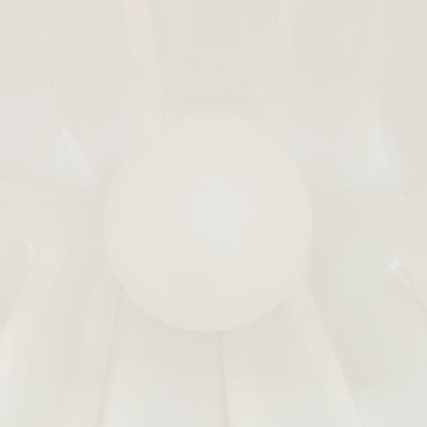 Pool Float, Snäckformad Design, Premium PVC Material,Vit