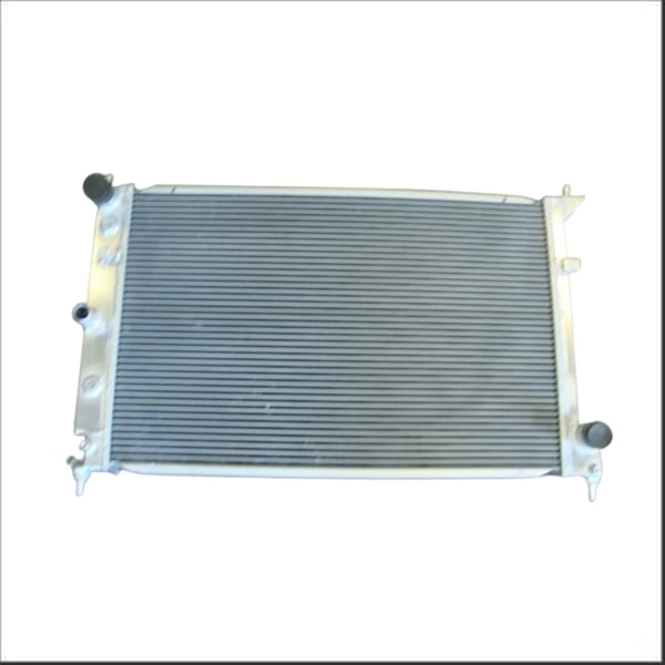 Radiator, Aluminiumkonstruktion, 2 række konfiguration, kerne størrelse 650mm x 420mm x 50mm, samlet størrelse 770mm x 450mm x 65mm