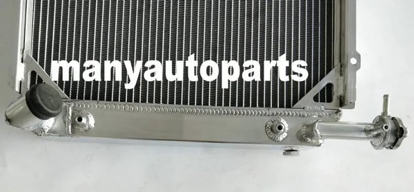 Aluminiumkøler, høj kapacitet til GQ Patrol Y60, passer til TB42S og TB42E modeller, kompatibel med automatisk transmission.