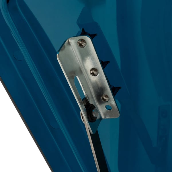 RV Udstødningsventilator, Justerbare Blade, UV-Bestandigt Design,sort