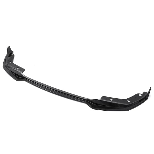 Bilens forreste kofanger lip spoiler, glansfinish, skræddersyet pasform til BMW 3 Series G20,sort
