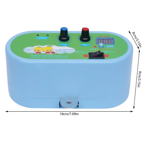 Elektrisk Baby Gyngestol Controller, Justerbar Timer, Høj Belastningskapacitet,Blå