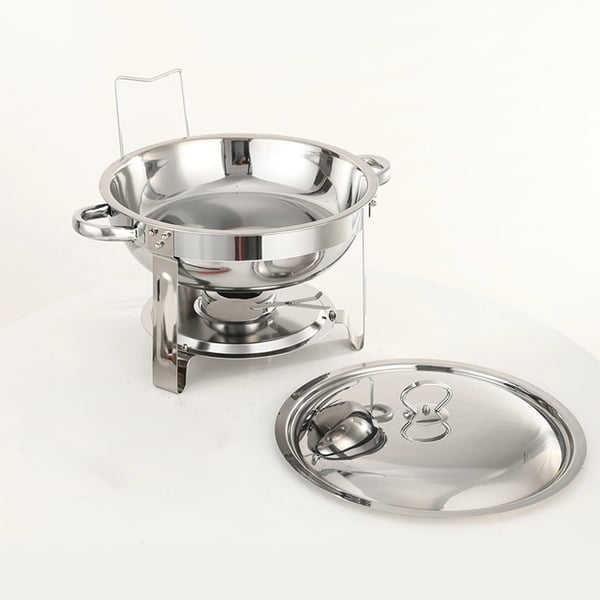 Chafing Dish, Rostfritt Stål, Komplett Bufféset,Silver