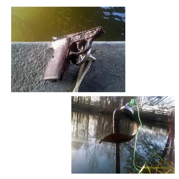 Magnet, 400 KG Trækstyrke, 10m Snor Inkluderet,magnetisk tiltrækningskraft, Sølv