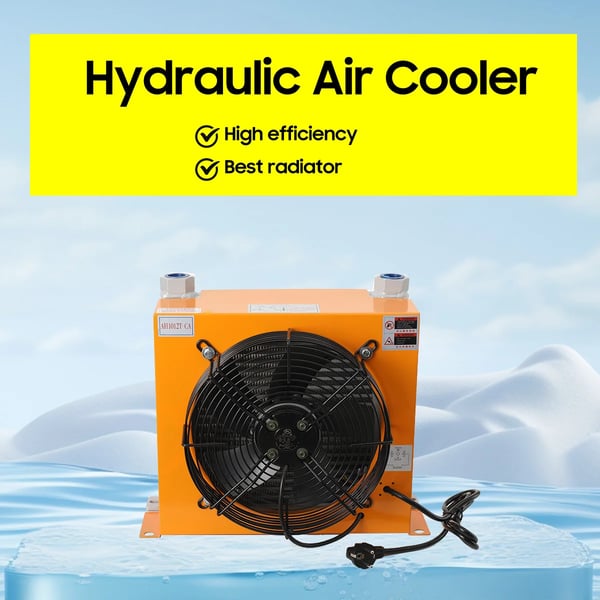 Hydraulikolie Køler, Flowhastighed 100 l/min, Arbejdstryk ≤ 20 bar, Ventilator Effekt 100 W, Kølekapacitet 5.8 kW, Ventilator Spænding 220 V/50 Hz