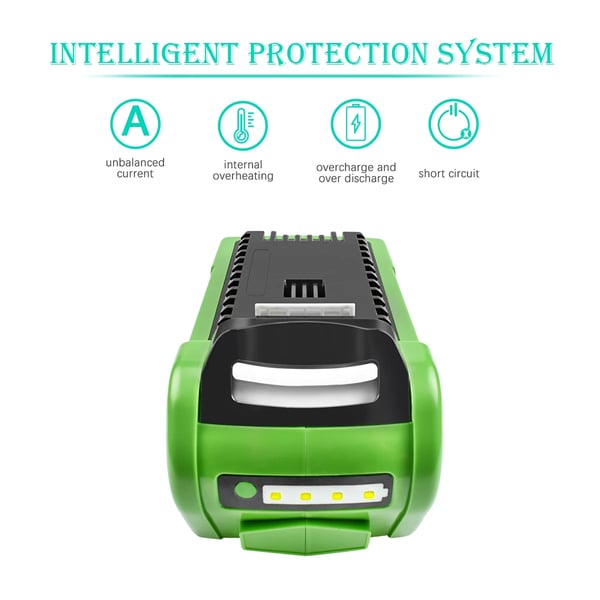Genopladeligt batteri, 6000mAh kapacitet, 40V spænding, Li-ion type,1 pakke