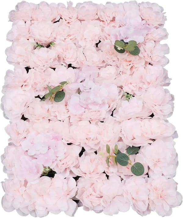 Blomster Vægpaneler, Realistisk Blomsterdesign, Indendørs og Udendørs Dekoration,Pink