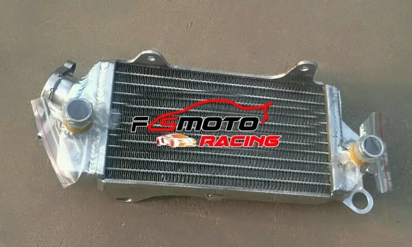 Radiator, Aluminiumlegering Konstruktion, Passer til Kawasaki KX80, Frontplacering, Højtydende Design, Letvægts