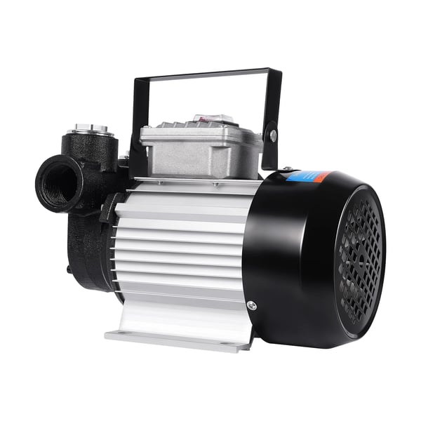 Selvprimende dieselpumpe, 550W effekt, 60L/min flowrate,230V, EU, Rød