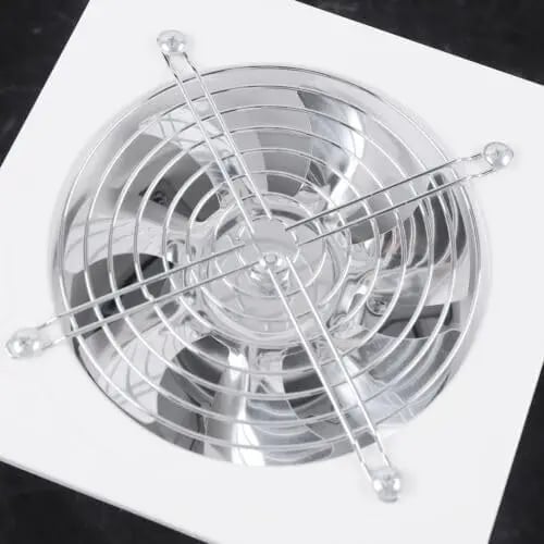 Udsugningsventilator, Industriel Ydeevne, Sikkerhedsnet Dække,HVID