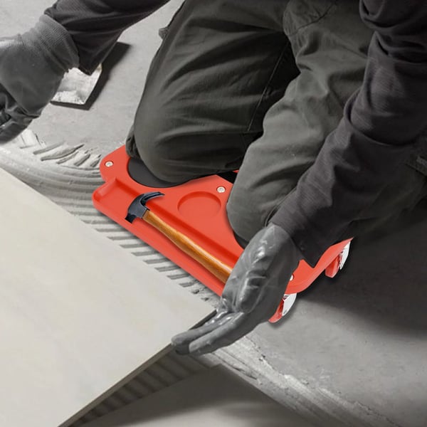 Knäskydd, Ergonomisk Design, Lätt Rörlighet,Röd