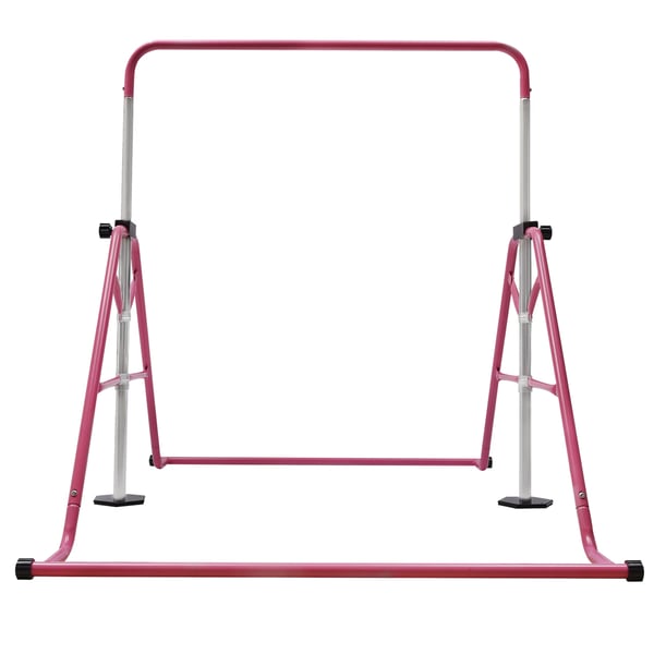 Gymnastikstang, Justerbar højde 115-155 cm, Sammenklappeligt design, Maksimal belastning 80 kg, Til alderen 3-8, Indendørs/udendørs brug