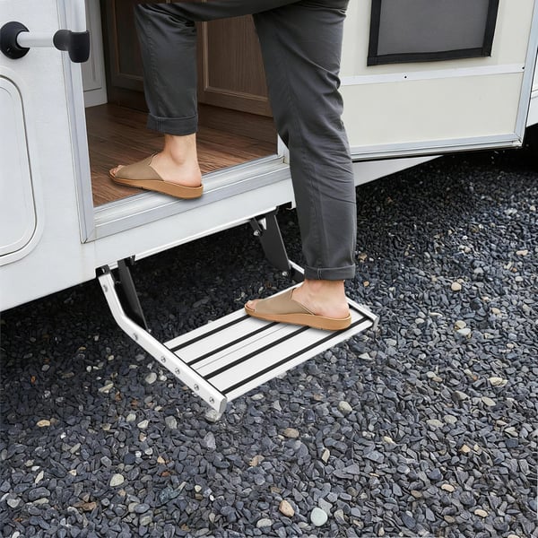 RV Trin, Robust Konstruktion, Sammenklappeligt Design,Sølv
