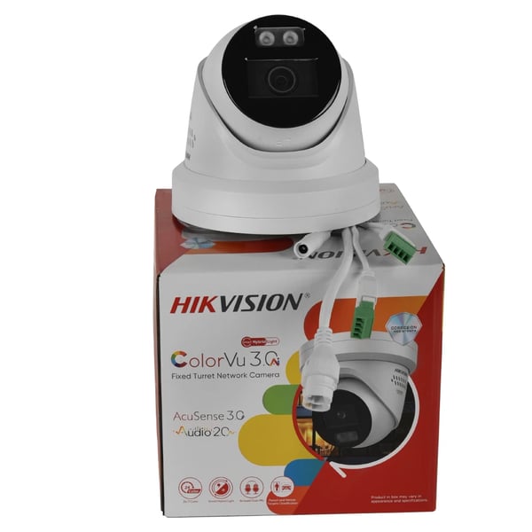 IP-kamera, 4K UHD opløsning, smarte hybridlys funktioner,2.8mm, 2CD2387G3-LIS2UY-SL
