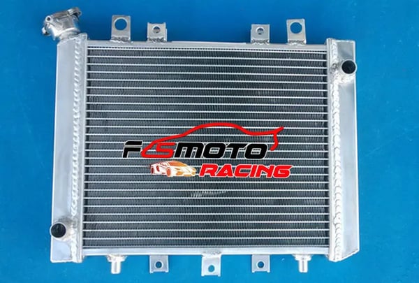 Radiator, Aluminiumkonstruktion, Skræddersyet Design, Høj Termisk Ledningsevne, Kompatibel med KAWASAKI 4X4i KVF BRUTE FORCE 750, Letvægts