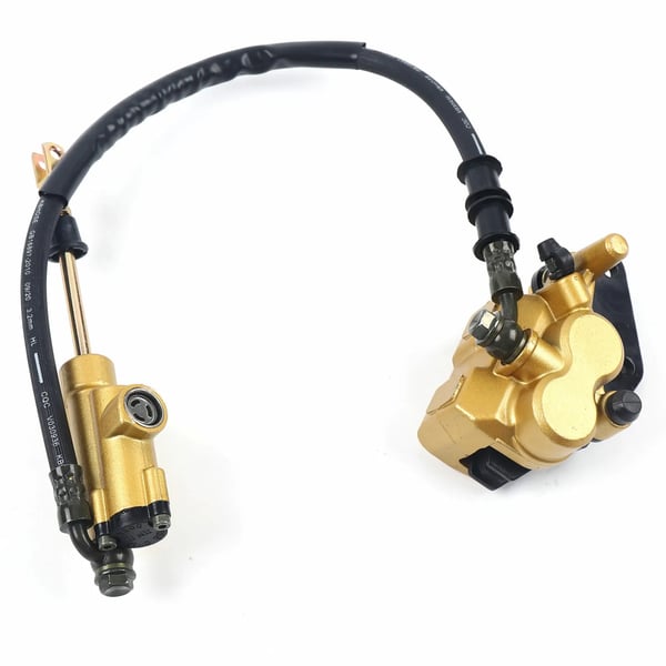 Bremse skive sæt, jern- og stålmateriale, 49-125cc kompatibilitet, hydraulisk design, forbedret bremseevne, kompakte dimensioner