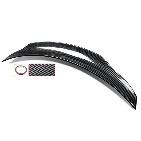 Spoiler, Kulfiberlook, Forbedret Aerodynamik,Kulfiber udseende