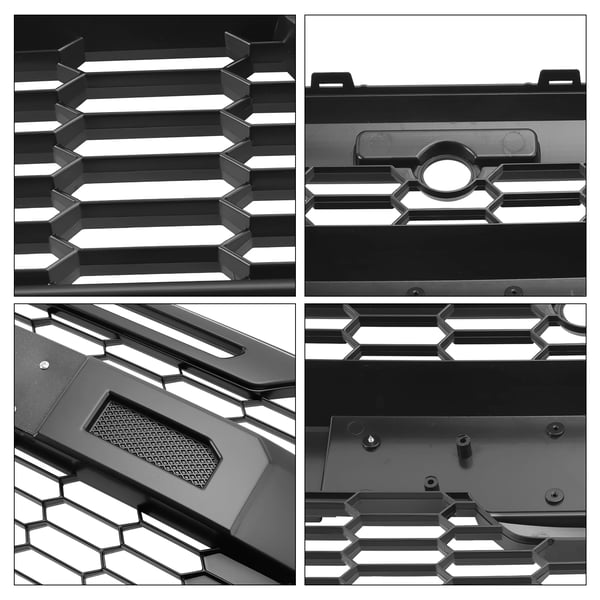 Framgrill, Passar Ford Transit MK8, Direkt ersättning, Matt svart finish