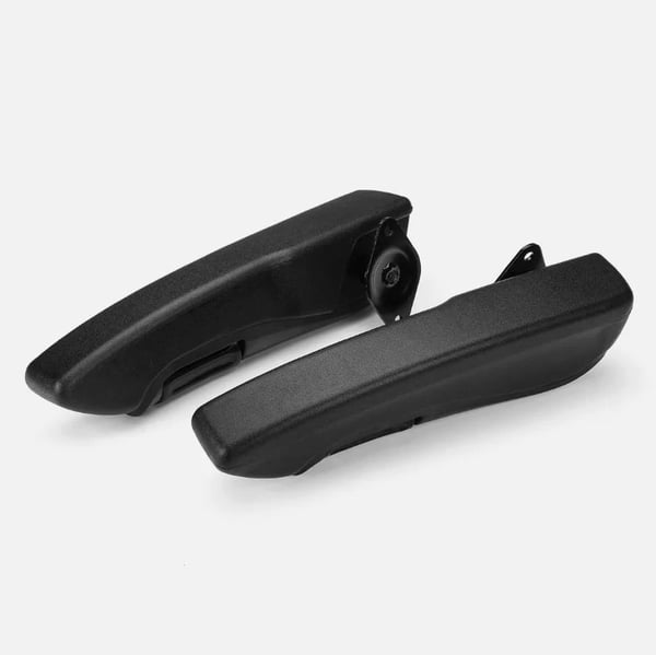 Armlæn, Justerbar Vinkel, Behageligt PU Skum,2PCS