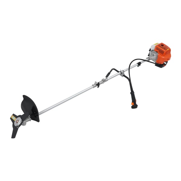 Græstrimmer, 42,7cc Motor, Ergonomisk Design,Appelsin - Sort