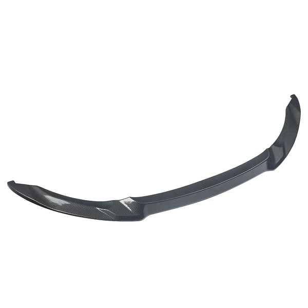 Front Bumper Lip, CS Style Splitter, Kompatibel med 2015-2020 Luksusbilmodeller,kulstoflook