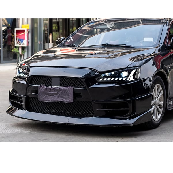 LED Forlygter, 12 V, Sekventiel Blinklys, Lancer EX Evo X VIII 2008–2020 Kompatibilitet, CE Certificering, Holdbar Konstruktion