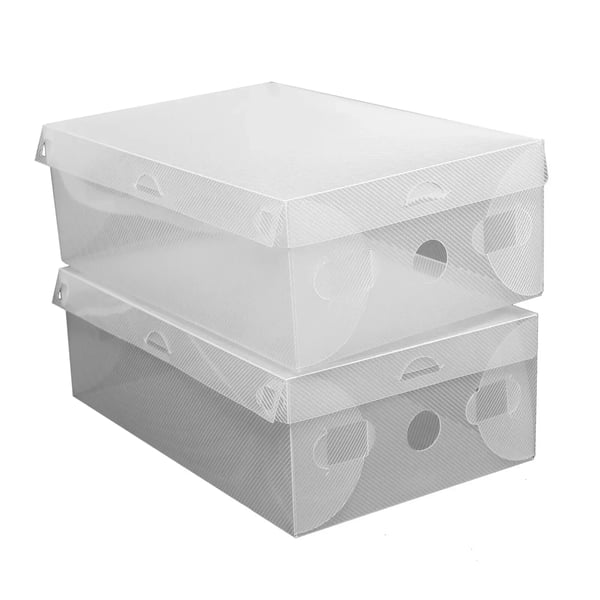 Skoorganisator, Stabelbar Design, Holdbart Materiale,Klar