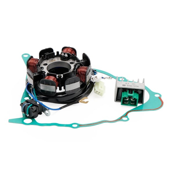 Magneto Stator Samling, Højkvalitets ledende materiale, Forbedrede opladningsmuligheder, Passer til Yamaha TTR230 TT-R230 2005-2023