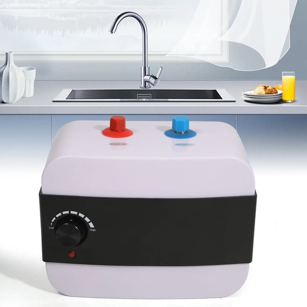 Elektrisk Vandvarmer, 6L Kapacitet, 1500W Effekt, Op til 65 °C Temperaturindstilling,HVID