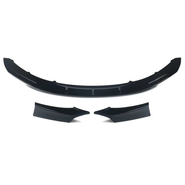 Front Bumper Lip, Høj Kvalitet ABS Plast, 177 mm Længde, 49 mm Bredde, 11 mm Højde, Designet til M Sport Bumper