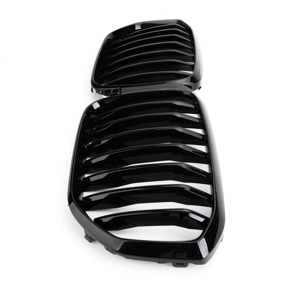 Racing Gitter, Glans Sort Finish, Hurtig Installation, Kompatibel med BMW,G05 GB Enkelt Slat