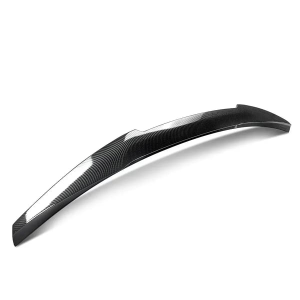 Bagspoiler, M4 stil, kompatibilitet med Audi A5 B8,Kulfiberlook