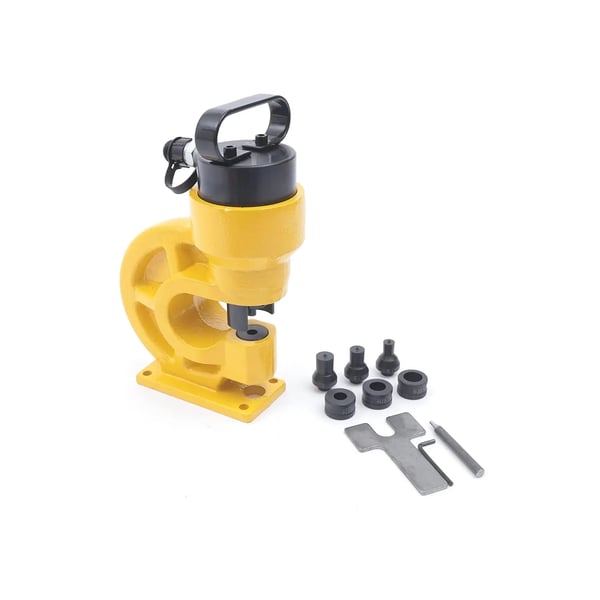 Hydraulisk Hulstans, 31 Tons Kapacitet, Alsidig Metal Kompatibilitet,Gul