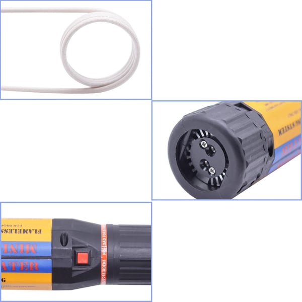 Magnetisk induktionsvarmer, 1000W effekt, dual spænding 110V/220V,plus 8coils, EU stik