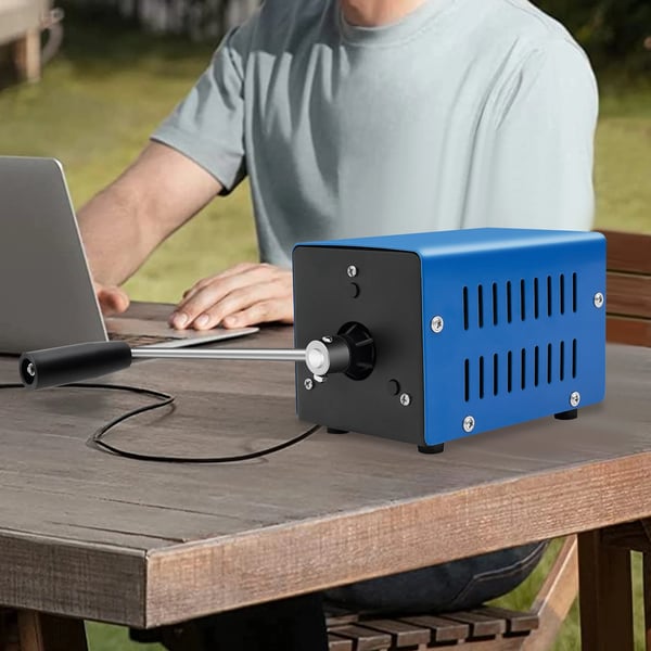 Handvevsgenerator, Nödkraftkälla, Lätt och Bärbar,Blå
