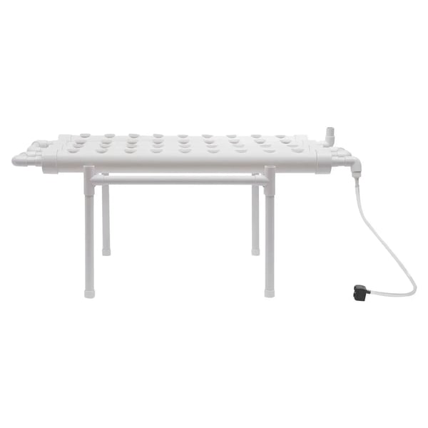 Hydroponisk Vækstsystem, 36 Planteplaceringer, Pladsbesparende Design,HVID