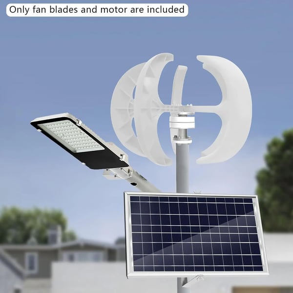 Vindmøllegenerator, Kompakt Design, Effektiv Lav Vind Ydelse,HVID