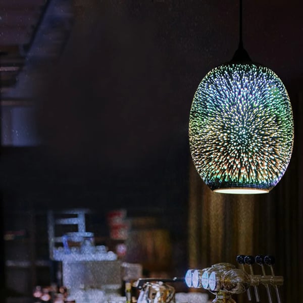 Pendellampe, 220V, Justerbar Højde, E27 Sokkel, 40W Maksimal Effekt, Indendørs Brug