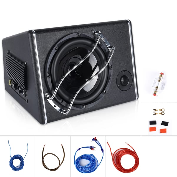 Auton subwoofer, 10 tuumaa, 3800W maksimiteho, 480W RMS-teho, 3.8Ω impedanssi, 12V käyttöjännite