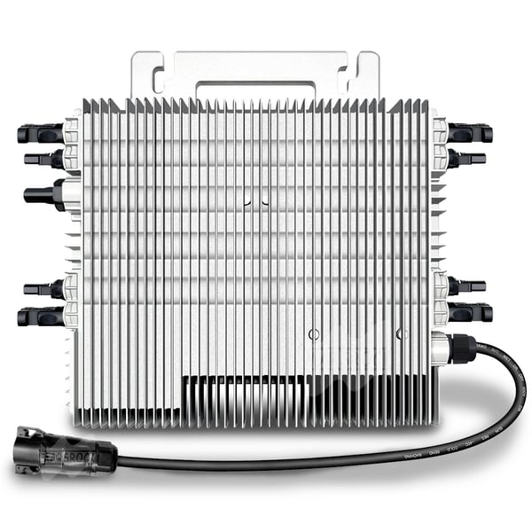Mikroinvertteri, 2000W Teho, Sisäänrakennettu WiFi-toiminto,DC 22-50V, AC 230V, 2000W