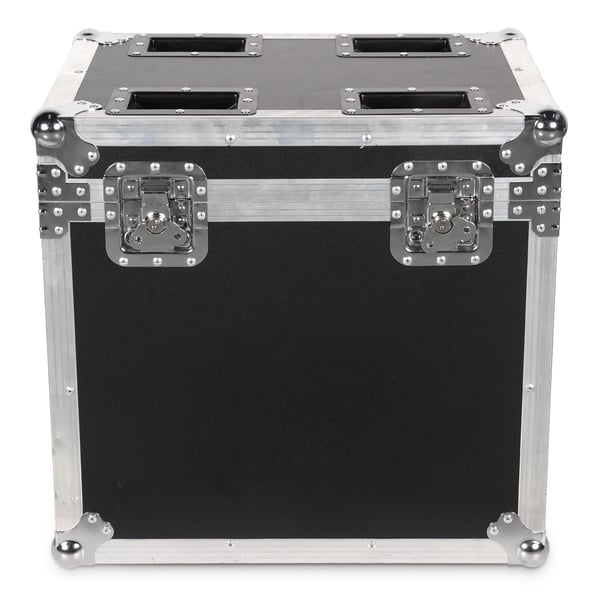 Flight Case, Inbyggda Hjul, Utdragbart Draghandtag, Kraftig Design, Svart