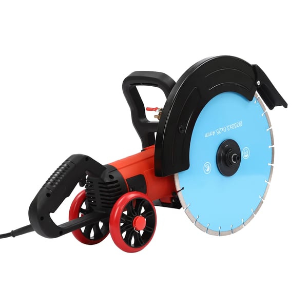 Betonklipper, Kraftfuld Motor, Effektiv Støvkontrol,EU, Blå