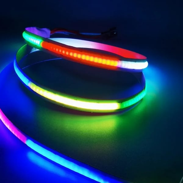 SK6812 RGB COB LED-stripe, 332 LED/m, Drøm Farveskift,1m