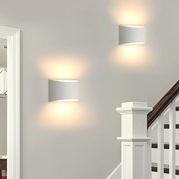 Væglampe, Moderne Design, Varm Hvid LED Belysning,HVID