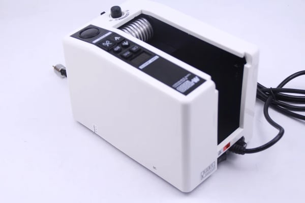 Automatisk Bånddispenser, Dobbeltspænding 110V/220V, Effektvurdering 18W, Skærelængde 20mm-999mm, Skærebredde 7mm-50mm, Holdbart Plastmateriale