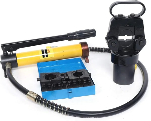 Hydraulisk Crimping Værktøj, Crimping Område 16-500 mm², 15T Tryk,Gul