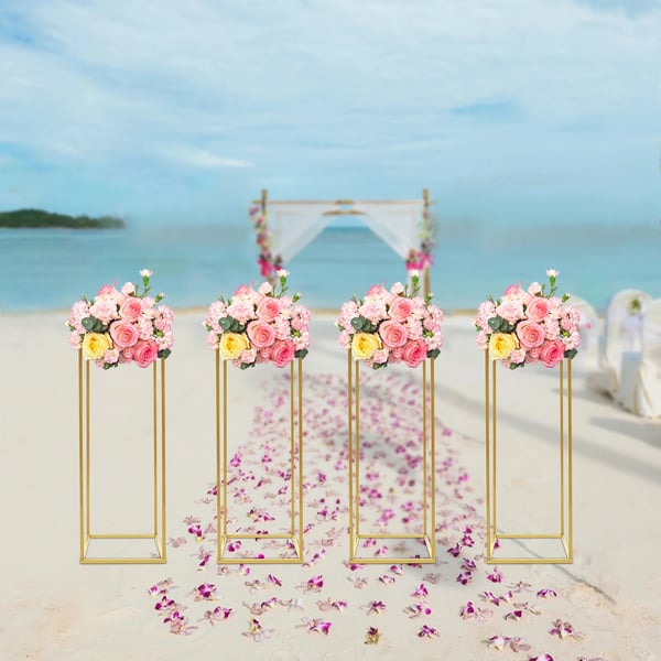 Blomsterstand, Robust Metal Konstruktion, Elegant Moderne Design,Guld